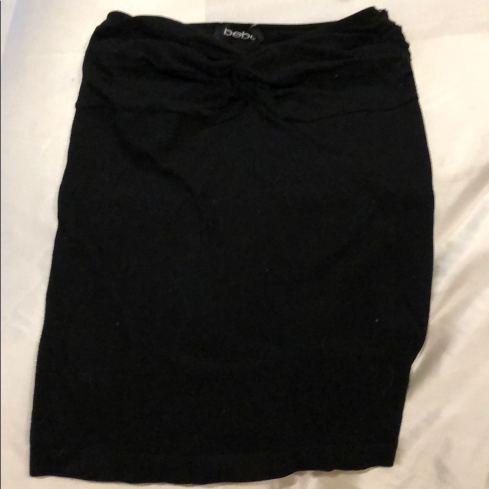 Bebe Stretch Strapless Basic Top - image 4